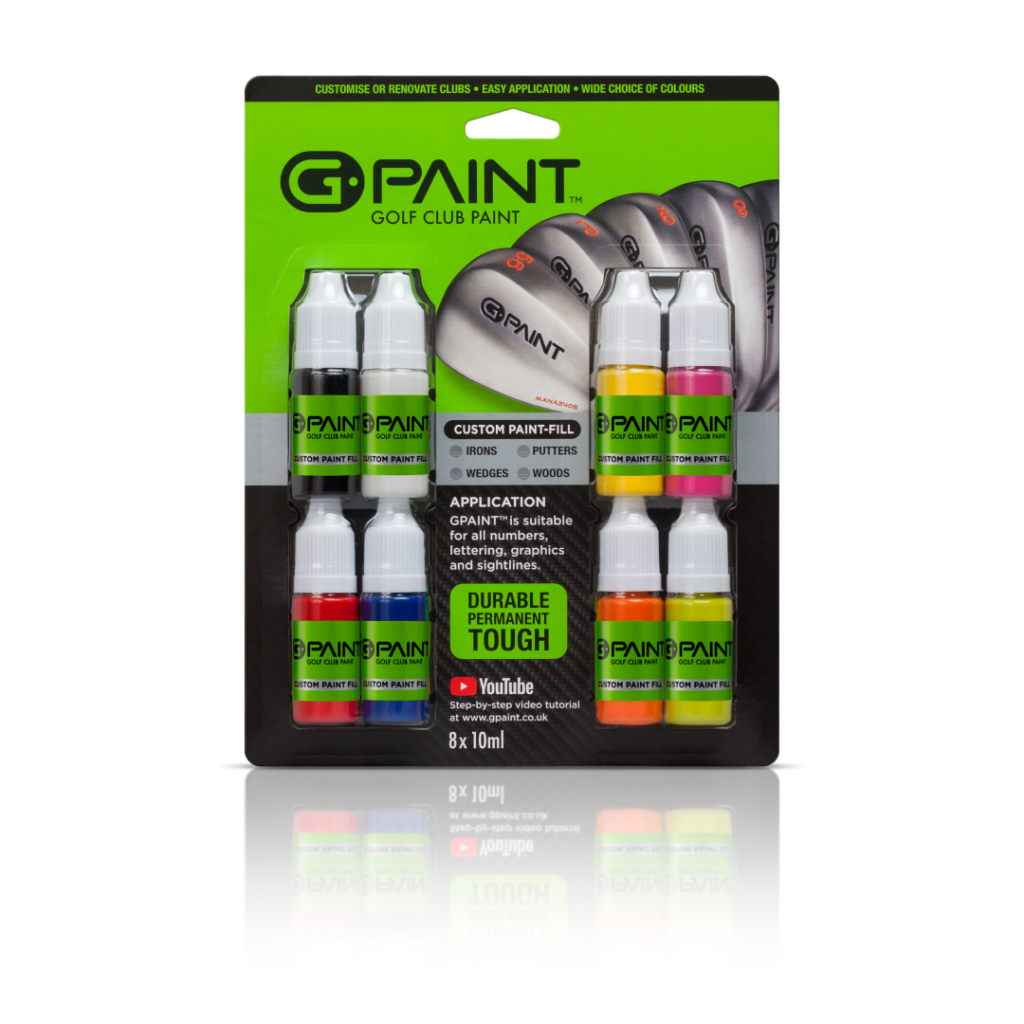 G-Paint Golf Club Paint – 8 Pack
