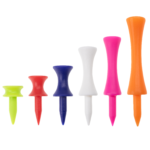 Castle Golf Tees Ecaddie Plastic Tee Multipack (120 Tees)