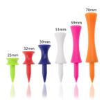 Castle Golf Tees Ecaddie Plastic Tee Multipack (120 Tees)