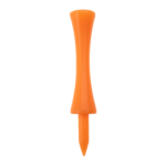 Ecaddie Orange Plastic Castle Tees 70mm (100 Pack)