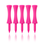 Ecaddie Pink Plastic Castle Tees 59mm (100 Pack)