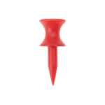 Ecaddie Red Plastic Castle Tees 32mm (100 Pack)