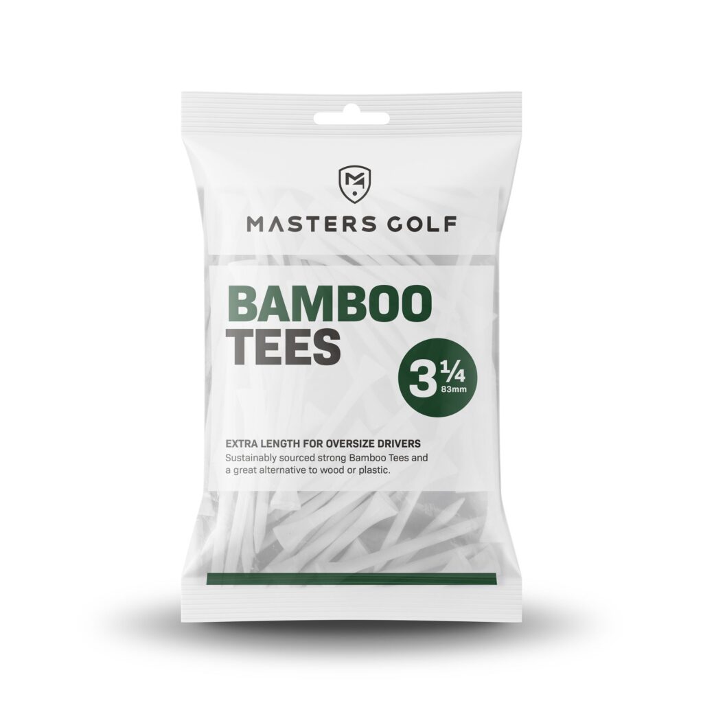 Masters Bamboo Straight Tees – 3.25″ / 83mm