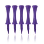 Purple Golf Tees Ecaddie Plastic Castle Tees 59mm (100 Pack)