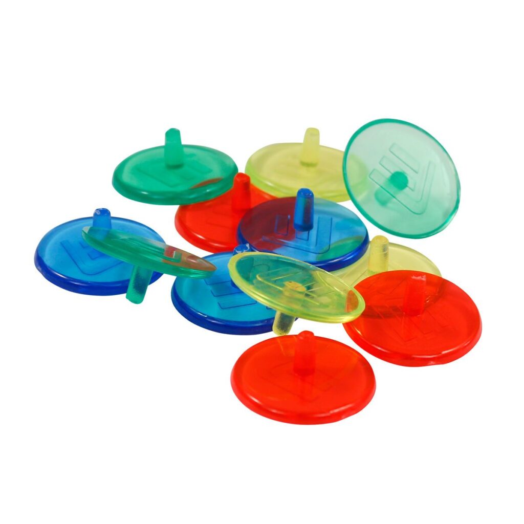 Neon Ball Markers (12 Pack)