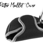 Longridge Black Pro Putter Mallet Headcover / Golf Club Headcover