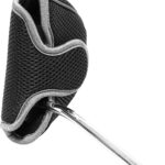 Longridge Black Pro Putter Mallet Headcover / Golf Club Headcover