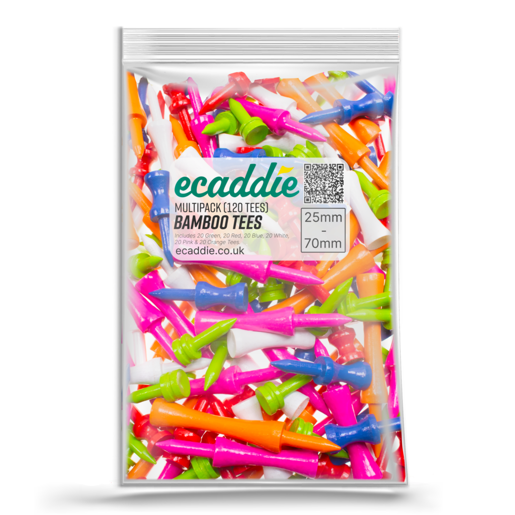 Ecaddie Bamboo Castle Tee Multipack (120 Tees)