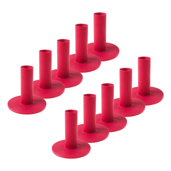 53mm pink Tees - 10 Pack