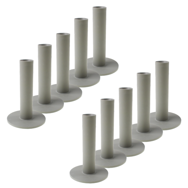 Grey pack of 10