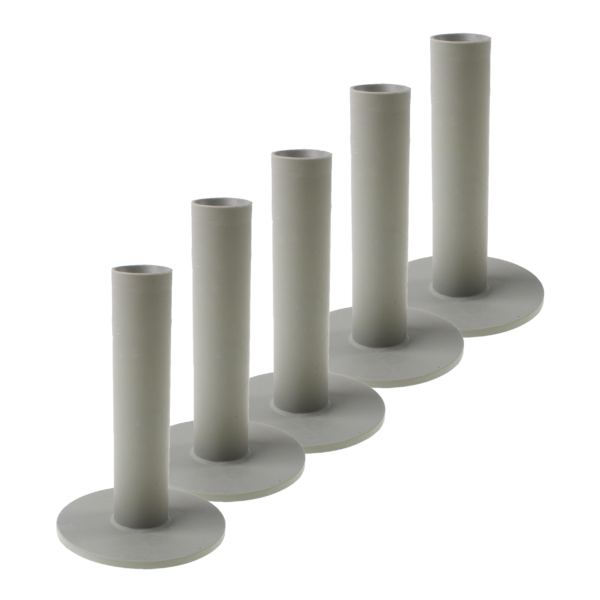 Grey pack of 5