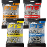 Pride PTS Bamboo Tees – MiniTee 1.5 Inches – Twinpack (2 x 90 Pack)