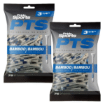Pride PTS Bamboo Tees – Pro Length-Plus 3.25″ – Twinpack (2 x 75 Pack)