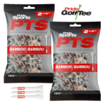 Pride PTS Bamboo Tees – Shortee 2.125″ – Twinpack (2 x 120 Pack)