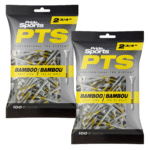 Pride PTS Bamboo Tees – Pro Length 2.75″ – Twinpack (2 x 100 Pack)