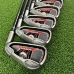 TaylorMade Burner Plus Irons / 5-PW / R-Flex RE-AX Superfast Graphite Shafts
