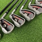 TaylorMade Burner Plus Irons / 5-PW / R-Flex RE-AX Superfast Graphite Shafts