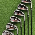 TaylorMade Burner Plus Irons / 5-PW / R-Flex RE-AX Superfast Graphite Shafts