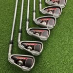TaylorMade Burner Plus Irons / 5-PW / +0.75″ Longer S-Flex RE-AX 85 Steel Shafts