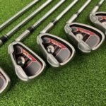 TaylorMade Burner Plus Irons / 5-PW / +0.75″ Longer S-Flex RE-AX 85 Steel Shafts