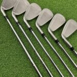 TaylorMade Burner Plus Irons / 5-PW / +0.75″ Longer S-Flex RE-AX 85 Steel Shafts