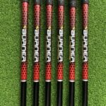 TaylorMade Burner SuperLaunch Irons / 5-PW / S-Flex Superfast Graphite Shafts