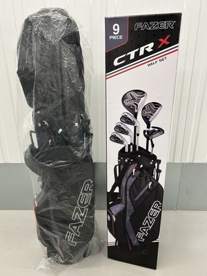 NEW Fazer CTR X Golf Half Package Set / 3FW, 5H, 7i, 9i, SW, Putter / Uniflex