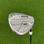 Rife RX7 Lob Wedge / 60 Degree / 0.5″ Longer Regular Flex Apollo Steel Shaft