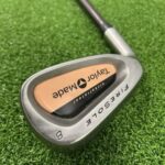 LEFT-HANDED TaylorMade Firesole #8 Iron / R-Flex TM R-80 Bubble Graphite Shaft