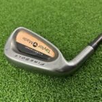 LEFT-HANDED TaylorMade Firesole #7 Iron / R-Flex TM R-80 Bubble Graphite Shaft