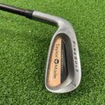 LEFT-HANDED TaylorMade Firesole #7 Iron / R-Flex TM R-80 Bubble Graphite Shaft