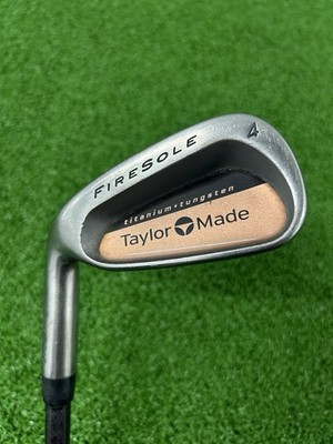 LEFT-HANDED TaylorMade Firesole #4 Iron / R-Flex TM R-80 Bubble Graphite Shaft