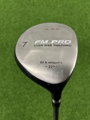 A.M.C FM Pro Oversize Tanjyaku #7 Wood / 22 Degree / Stiff Flex A.M.C Shaft