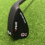 PGM G-1 Black Sand Wedge / 54 Degree / Regular Flex YiBang PGM Steel Shaft