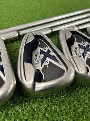 Callaway X-20 Irons / 3-PW+SW / Regular Flex True Temper Steel Shafts