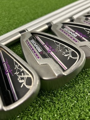 Ladies Benross Pearl Irons / 6-PW+SW / Ladies Flex Fubuki Z50 Graphite Shafts