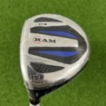 LEFT-HANDED Ram EZ3 #3 Fairway Wood / 15 Degree / Regular Flex Ram Steel Shaft