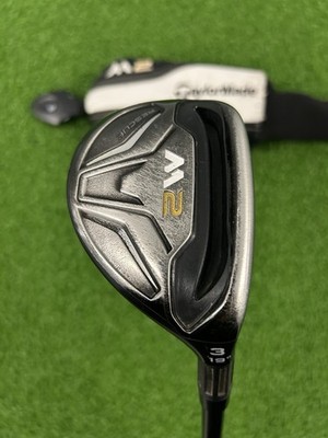 Taylormade M2 2016 #3 Hybrid / 19 Degree / Regular Flex TM M2 REAX 65 Shaft