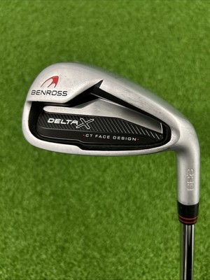 Benross Delta X #9 Iron / Regular Flex FST KBS Tour Lite Steel Shaft