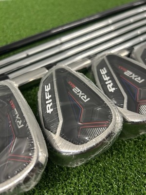 Rife RX2 Max Irons / #4H, 5-PW+SW / +0.5" Longer Regular Flex Rife Steel Shafts