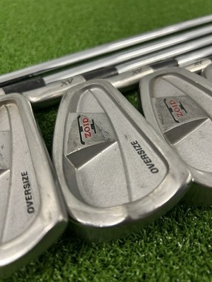 Mizuno T-Zoid Oversize Irons / 3-PW+SW / R- Flex Dynamic Gold R400 Steel Shafts