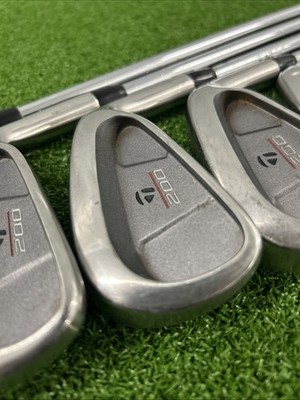 TaylorMade 200 Series Irons / 3-PW / Regular Flex TaylorMade R-80 Steel Shafts