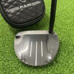 LEFT-HANDED Ram FX-02 CNC Milled Putter / 33.5 Inch / Blacked Out Graphite Shaft