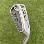 Titleist DTR 6 Iron / 2 Inch Shortened True Temper Steel Shaft / Undersize Grip