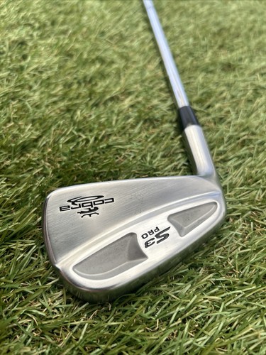 Left-Hand Cobra S3 Pro Forged #7 Iron / Stiff Flex Dynamic Golf S300 Steel Shaft