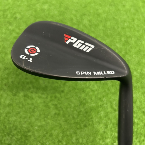 PGM G-1 Black Sand Wedge / 54 Degree / Regular Flex YiBang PGM Steel Shaft