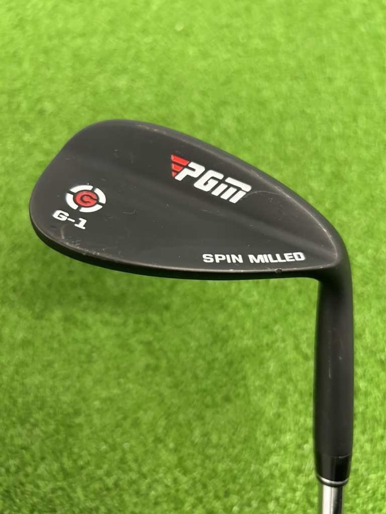 PGM G-1 Black Sand Wedge / 54 Degree / Regular Flex YiBang PGM Steel Shaft