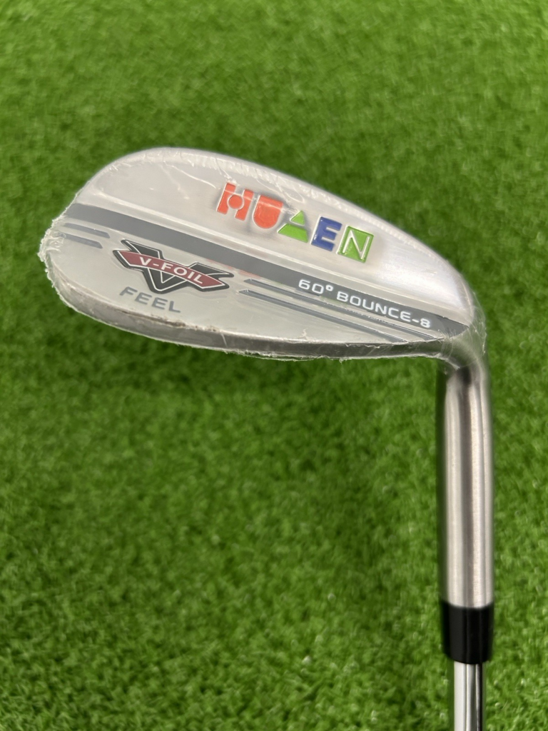 Huaen V-Foil Lob Wedge / 60 Degree / Wedge Flex Huaen Lightweight Steel Shaft