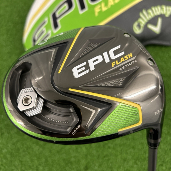 Callaway Epic Flash Star Driver/ 10.5 Degree/ Stiff Flex Speeder Evolution Shaft