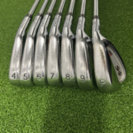 Snake Eyes 600C Forged Iron Set / 4-PW / +0.5″ Longer Stiff Flex Steel Shafts
